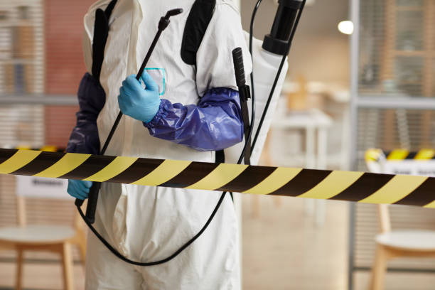 Professional Infectious Disease Decontamination technician working in Fredericksburg, VA